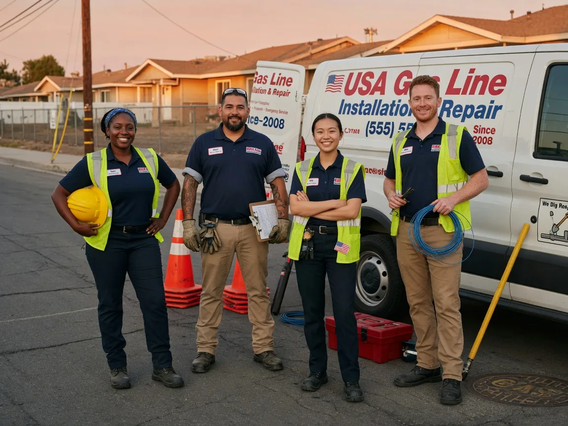 Gas Line Installation company in Pinckneyville, IL